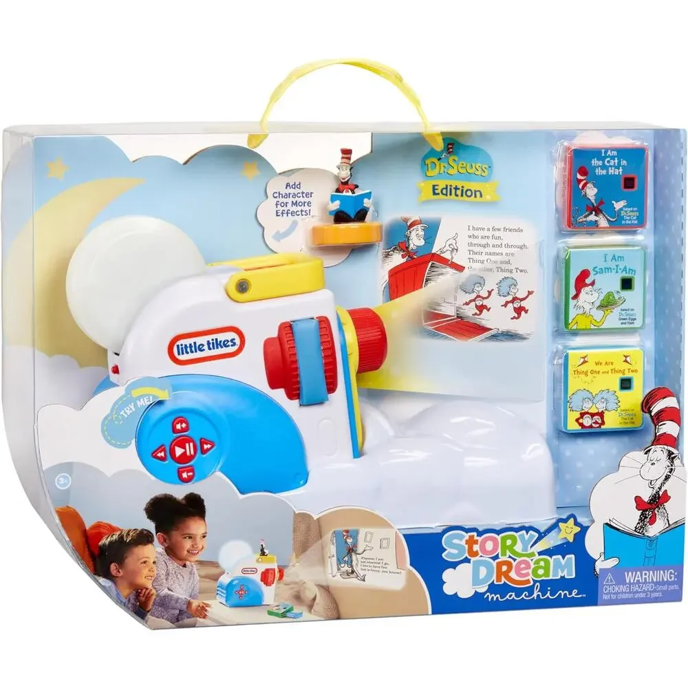 Little Tikes Story Dream Machine Dr. Seuss Starter Pack, Storytime NWT